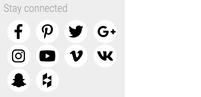 4-Social-Buttons-Font-Awesome