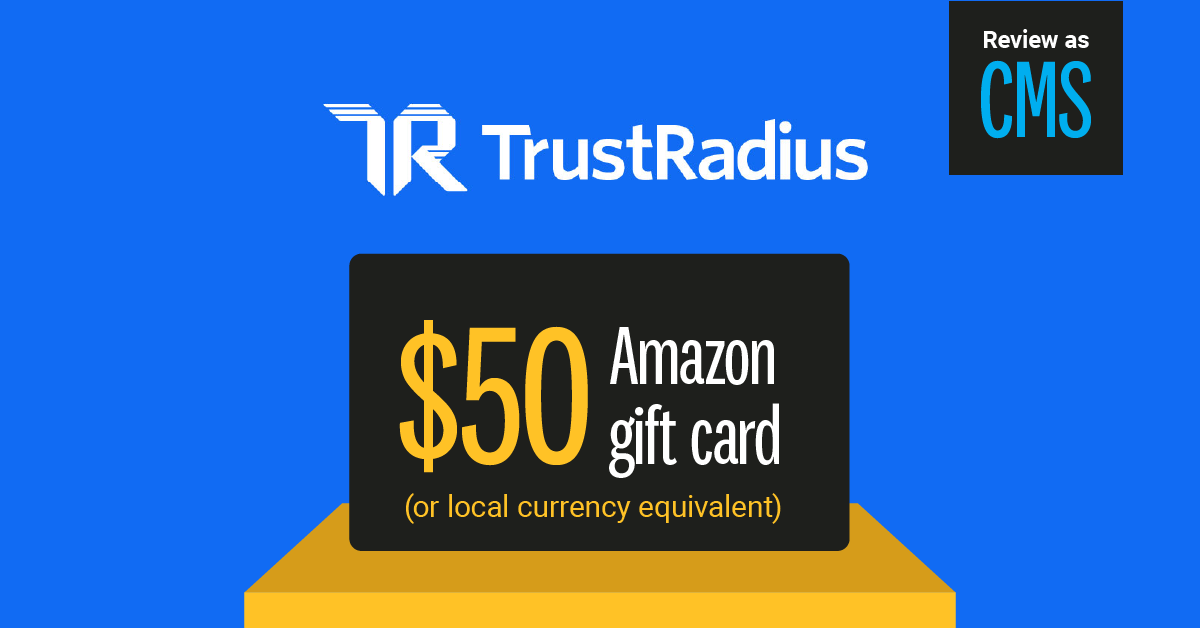 Trust Radius 50 Gift card