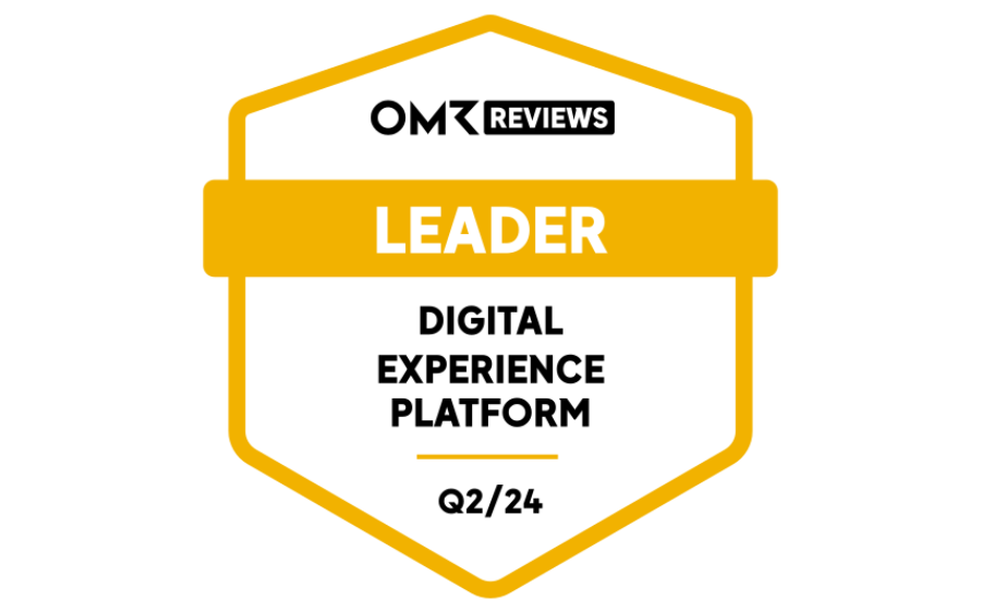 OMR reviews leader DXP badge