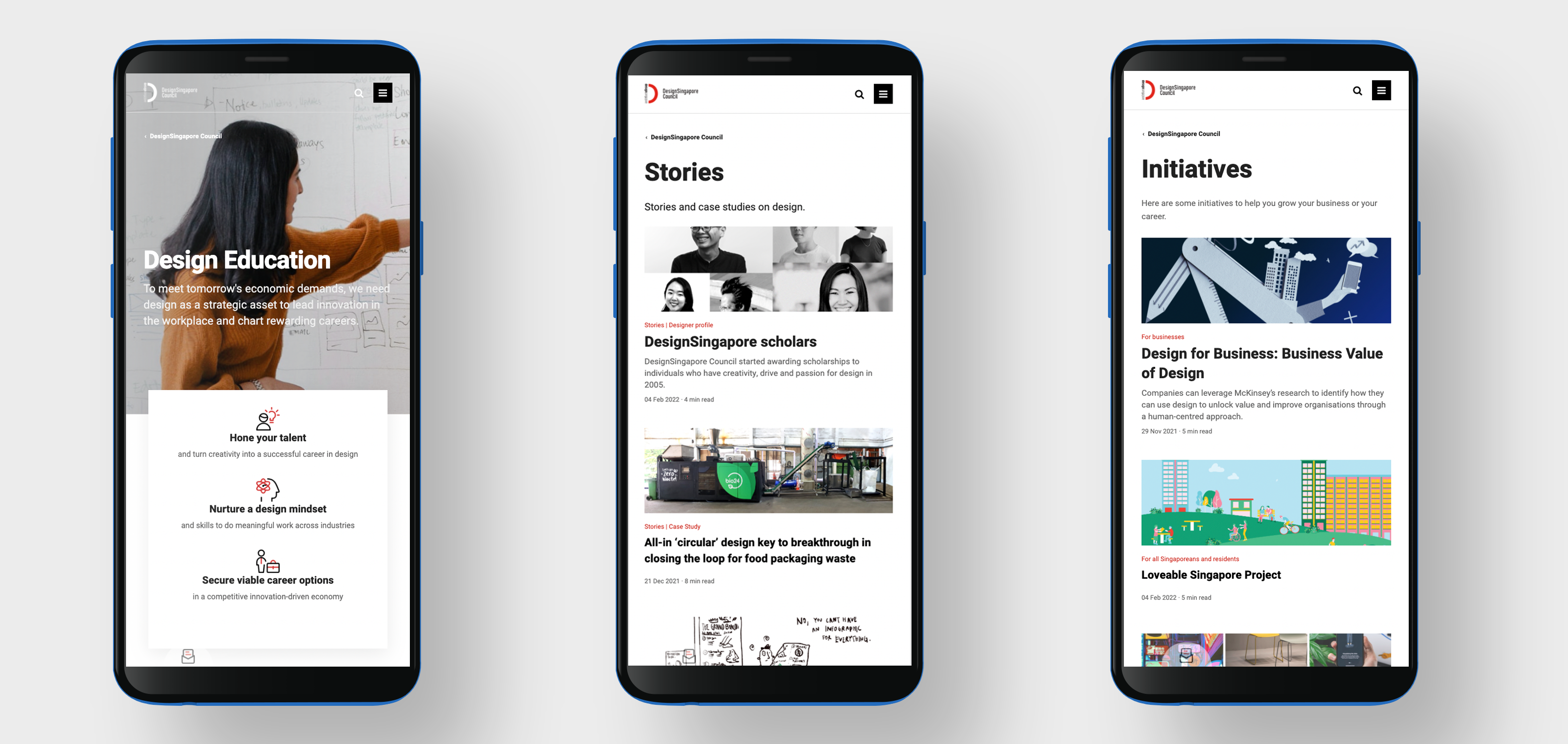 DesignSingapore Council Case Study Magnolia Headless CMS